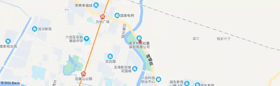 南京红星村_公交站地图_南京公交_妙搜公交查询2025