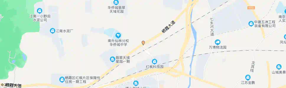 南京摄山街_公交站地图_南京公交_妙搜公交查询2025