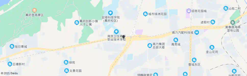 南京南京卫校_公交站地图_南京公交_妙搜公交查询2025