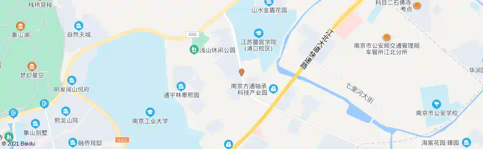 南京七里桥北路浦马路_公交站地图_南京公交_妙搜公交查询2025
