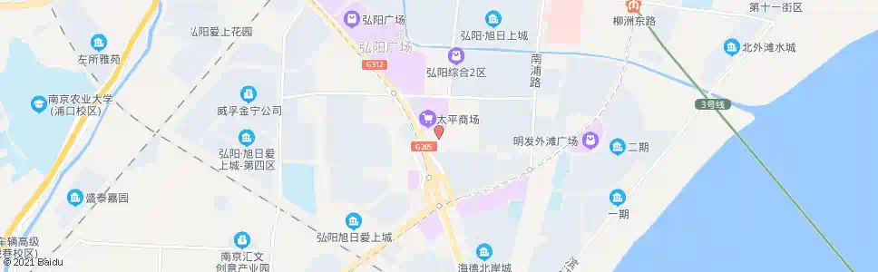 南京大圣村北_公交站地图_南京公交_妙搜公交查询2025