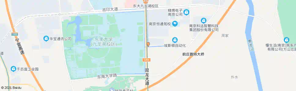 南京东大东门_公交站地图_南京公交_妙搜公交查询2025