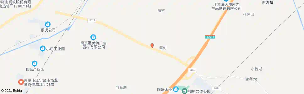 南京冯家庄_公交站地图_南京公交_妙搜公交查询2025