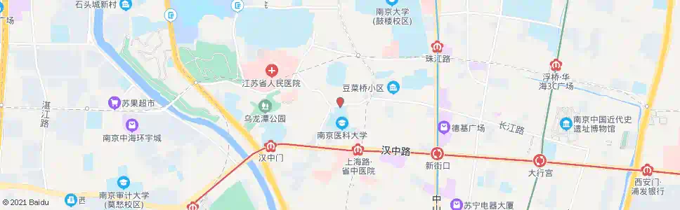 南京永庆巷_公交站地图_南京公交_妙搜公交查询2025