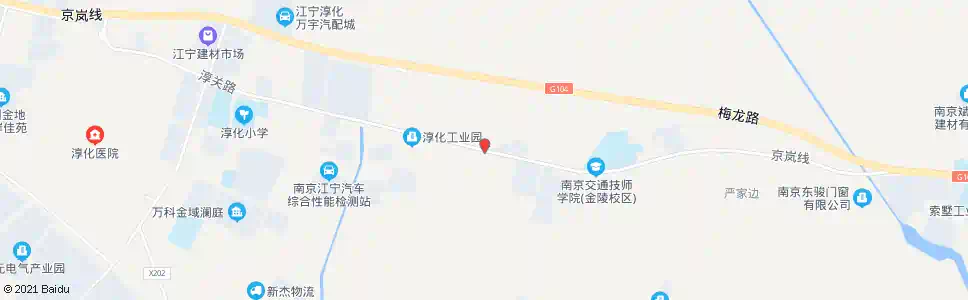 南京松山村_公交站地图_南京公交_妙搜公交查询2025