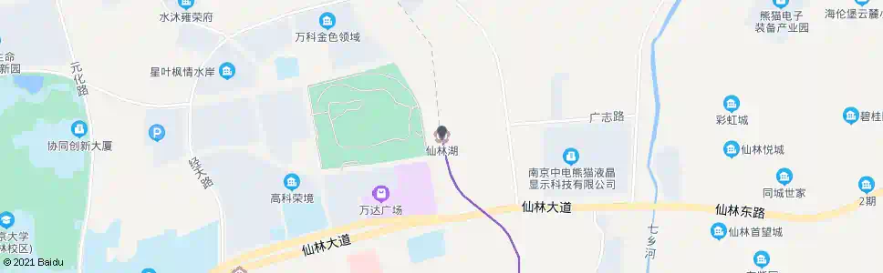 南京仙湖路_公交站地图_南京公交_妙搜公交查询2025