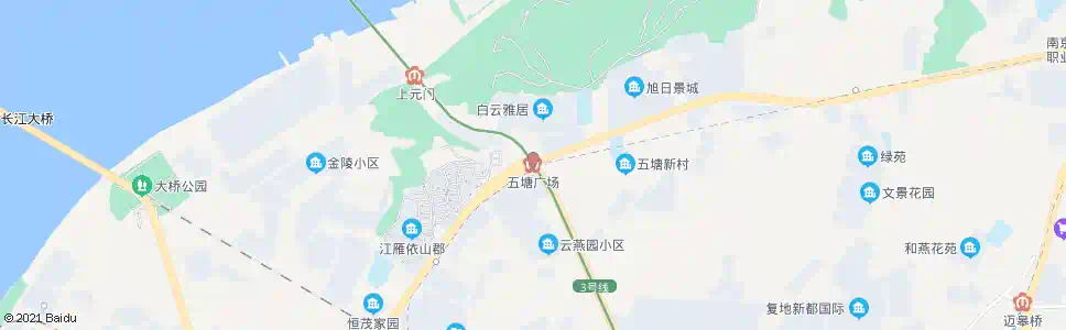南京五塘广场站_公交站地图_南京公交_妙搜公交查询2025