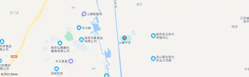 南京上峰中学_公交站地图_南京公交_妙搜公交查询2025