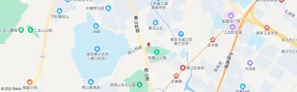 南京黄山岭路公园北路_公交站地图_南京公交_妙搜公交查询2025