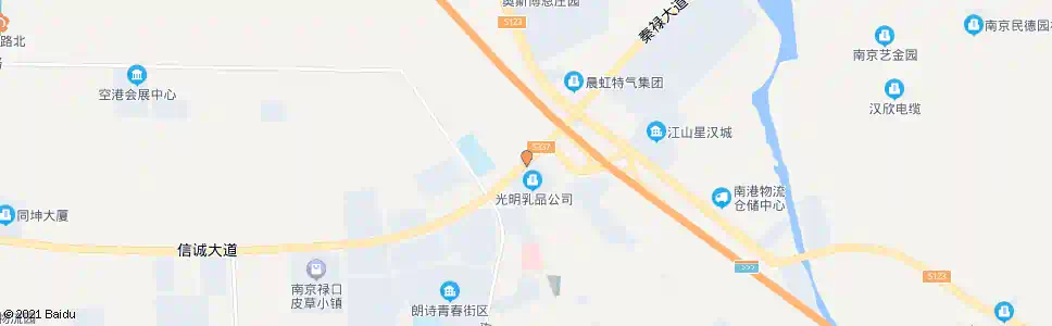 南京光明奶业_公交站地图_南京公交_妙搜公交查询2025
