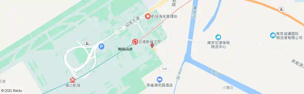 南京小秦村_公交站地图_南京公交_妙搜公交查询2025