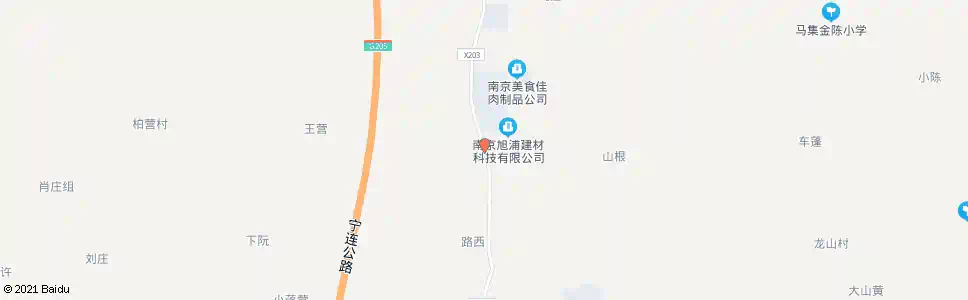 南京尖山南_公交站地图_南京公交_妙搜公交查询2025