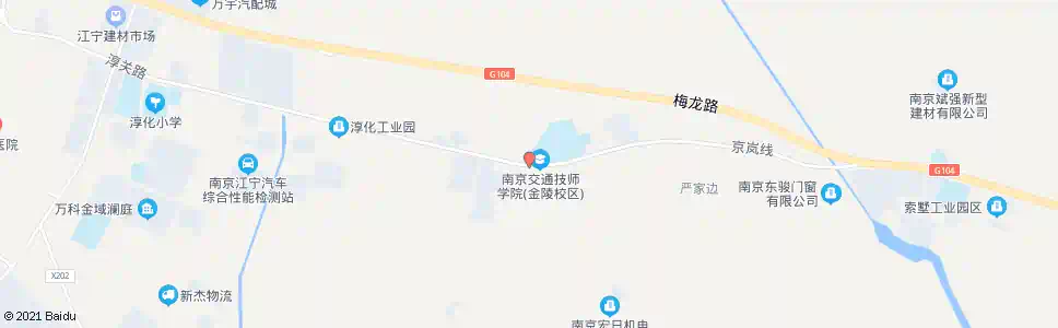 南京七里_公交站地图_南京公交_妙搜公交查询2025