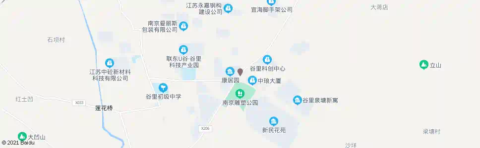 南京邻里大道_公交站地图_南京公交_妙搜公交查询2025
