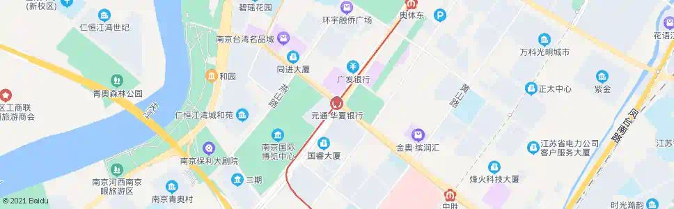 南京元通_公交站地图_南京公交_妙搜公交查询2025