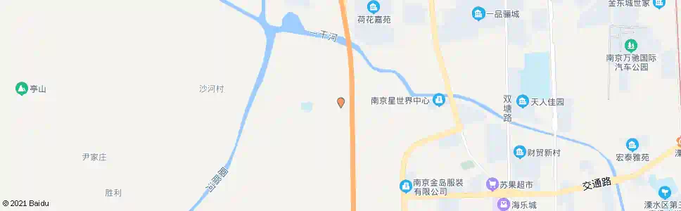 南京山李村_公交站地图_南京公交_妙搜公交查询2025