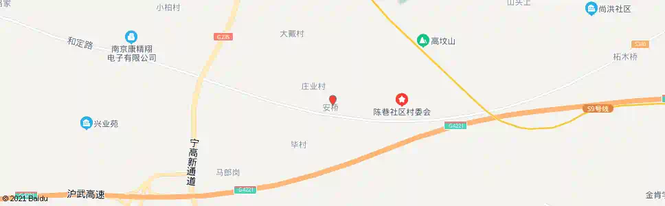 南京安桥_公交站地图_南京公交_妙搜公交查询2025