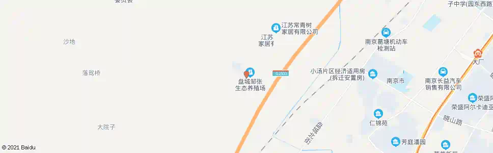 南京新湖大道北_公交站地图_南京公交_妙搜公交查询2025