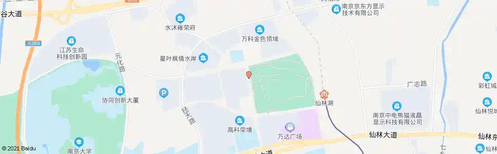南京仙林大道守敬路_公交站地图_南京公交_妙搜公交查询2025