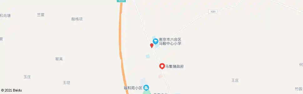 南京马集北_公交站地图_南京公交_妙搜公交查询2025