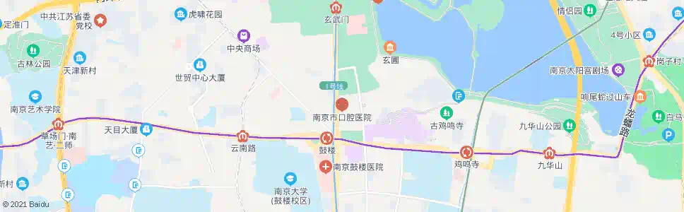 南京市口腔医院_公交站地图_南京公交_妙搜公交查询2025