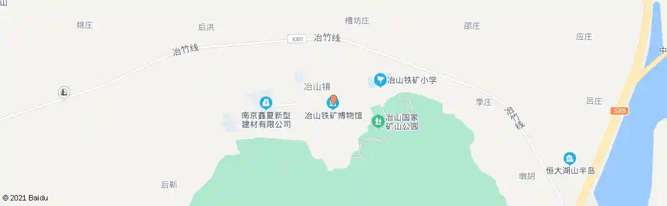 南京冶山总站_公交站地图_南京公交_妙搜公交查询2025