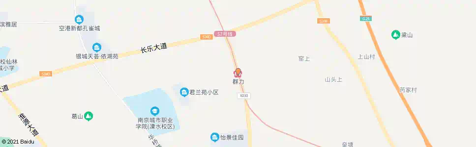 南京群力_公交站地图_南京公交_妙搜公交查询2025