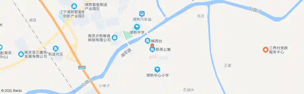 南京湖熟镇_公交站地图_南京公交_妙搜公交查询2025