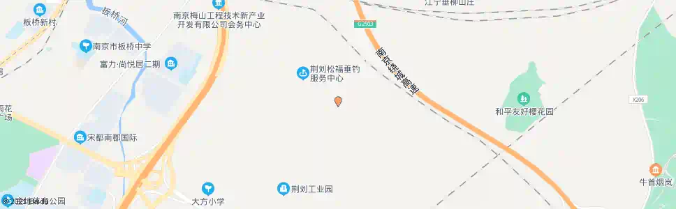 南京荆刘社区_公交站地图_南京公交_妙搜公交查询2025