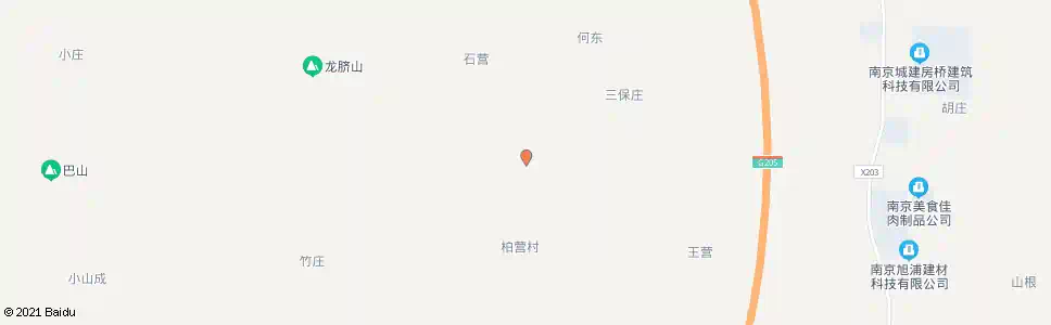 南京柏营村北_公交站地图_南京公交_妙搜公交查询2025