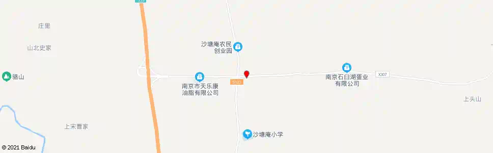 南京沙塘庵东_公交站地图_南京公交_妙搜公交查询2025