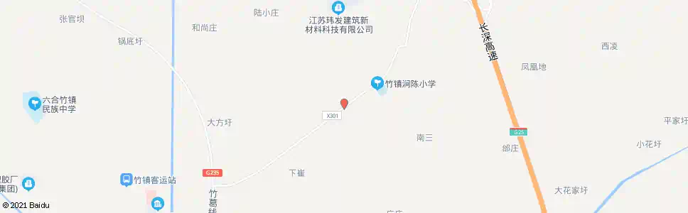 南京圣竹线涧陈路_公交站地图_南京公交_妙搜公交查询2025