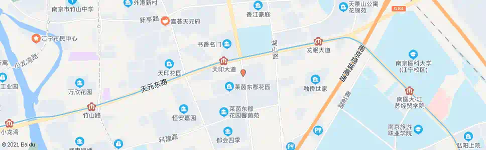 南京莱茵东郡东_公交站地图_南京公交_妙搜公交查询2025