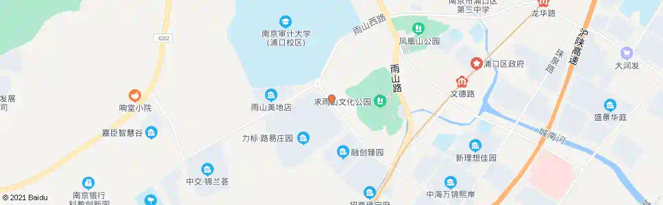 南京北江豪庭_公交站地图_南京公交_妙搜公交查询2025
