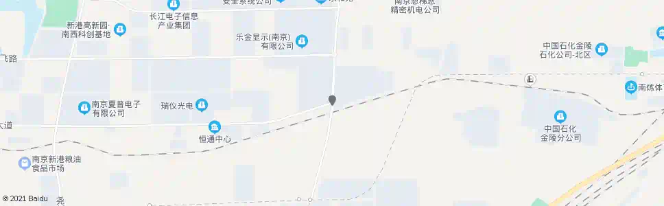 南京仙新路恒通大道_公交站地图_南京公交_妙搜公交查询2025