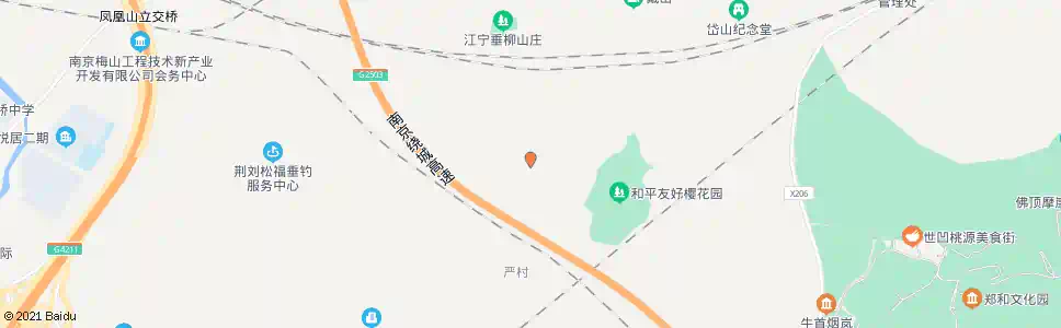 南京端村_公交站地图_南京公交_妙搜公交查询2025