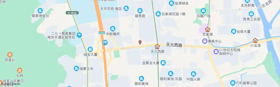 南京通淮街北_公交站地图_南京公交_妙搜公交查询2025