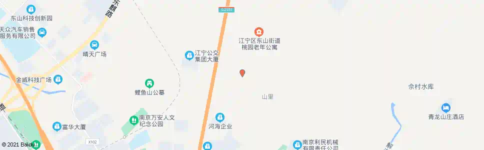 南京桃园一采_公交站地图_南京公交_妙搜公交查询2025