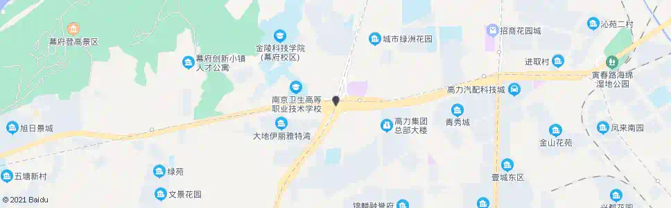 南京晓庄_公交站地图_南京公交_妙搜公交查询2025