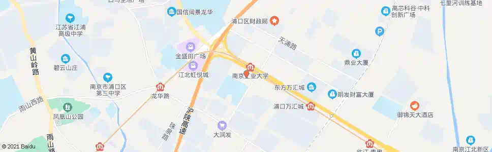 南京新浦路总部大厦_公交站地图_南京公交_妙搜公交查询2025