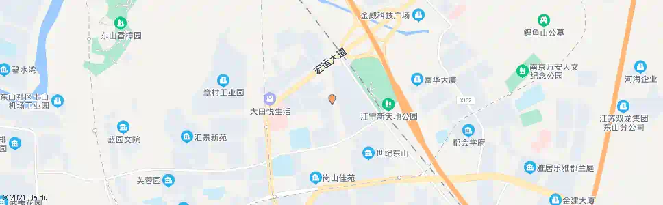 南京湖山_公交站地图_南京公交_妙搜公交查询2025