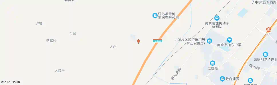 南京孙家洼路北_公交站地图_南京公交_妙搜公交查询2025