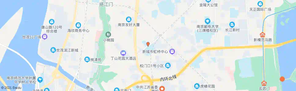 南京察哈尔路_公交站地图_南京公交_妙搜公交查询2025