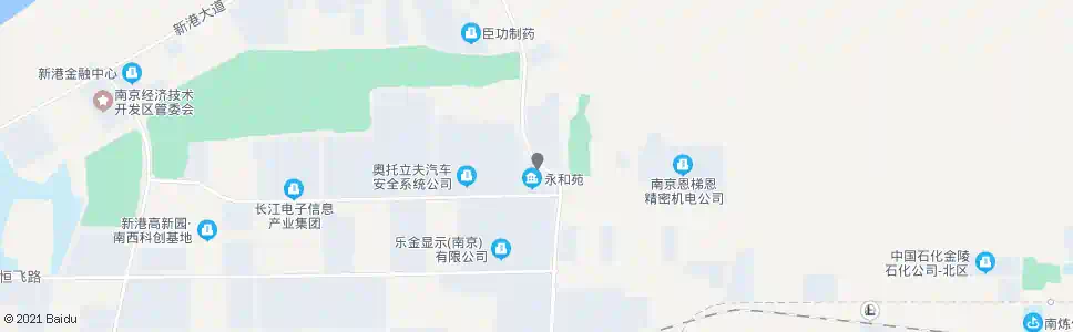 南京新港大道杨家边路_公交站地图_南京公交_妙搜公交查询2025