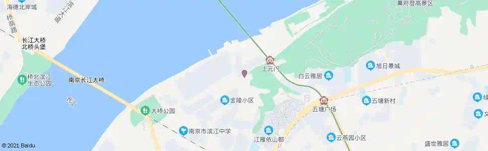 南京燕江路东_公交站地图_南京公交_妙搜公交查询2025