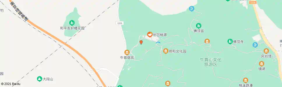 南京世凹桃源_公交站地图_南京公交_妙搜公交查询2025