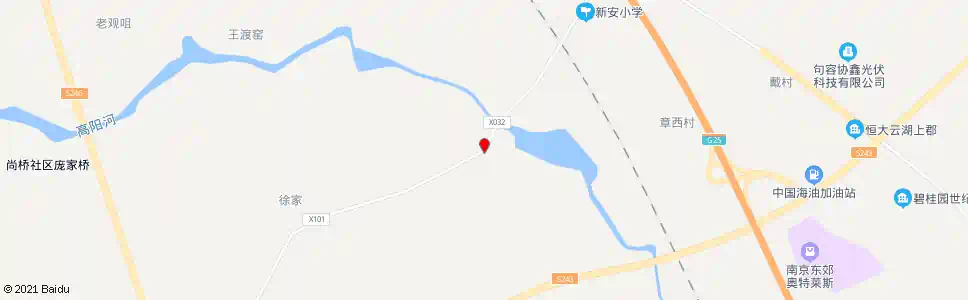 南京高阳_公交站地图_南京公交_妙搜公交查询2025