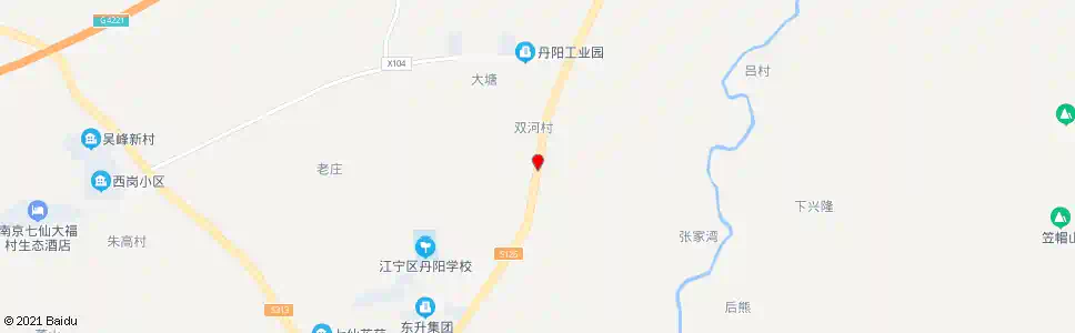 南京岗东村_公交站地图_南京公交_妙搜公交查询2025
