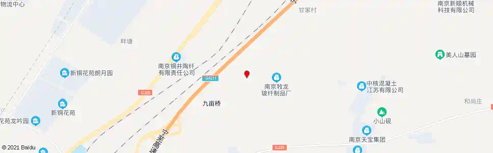 南京共和村_公交站地图_南京公交_妙搜公交查询2025