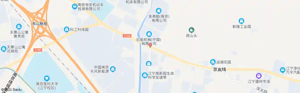南京104国道乾德路_公交站地图_南京公交_妙搜公交查询2025